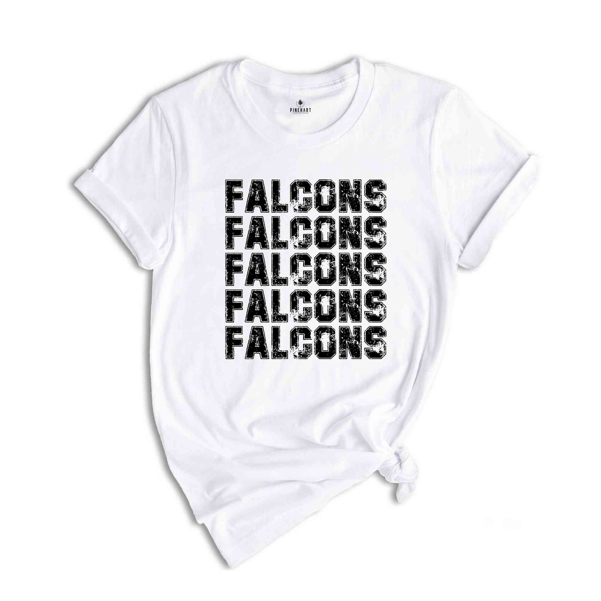 Team Mascot Shirt, Falcons Mascot Shirt, Falcons Fan Shirt, Falcons School Shirt, School Spirit Shirt, Falcons Team Shirt, Football Tee