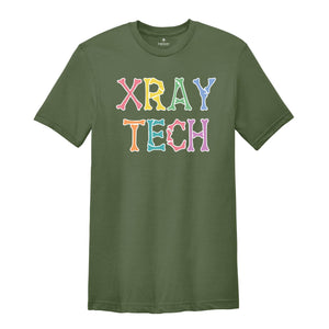 X-ray Tech Shirt, Bone Letter Shirt, Radiology Tech Shirt, Rad Tech Shirt, Radiology Technologist Shirt, Ct Gift