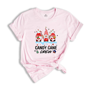 Xmas Candy Cane Crew Shirt, Christmas Gnomes Shirt, Xmas Candy Shirt, Christmas Sweatshirt, Christmas Party Tee, Family Reunion