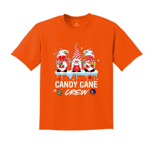 Xmas Candy Cane Crew Shirt, Christmas Gnomes Shirt, Xmas Candy Shirt, Christmas Sweatshirt, Christmas Party Tee, Family Reunion
