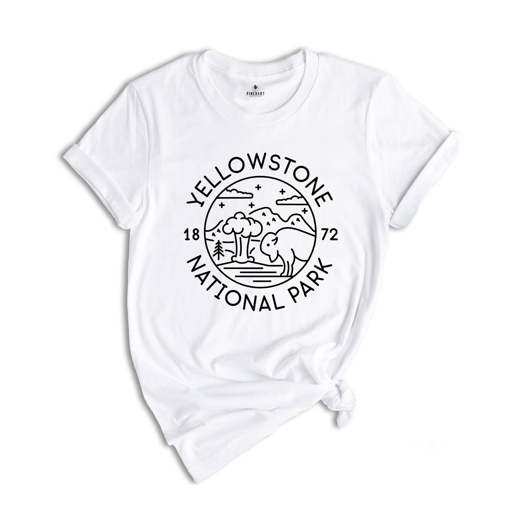 Yellowstone National Park Est. 1872 Shirt, Yellowstone Park, Yellowstone Shirt, Yellowstone T-Shirt, Yellowstone Camping Shirt