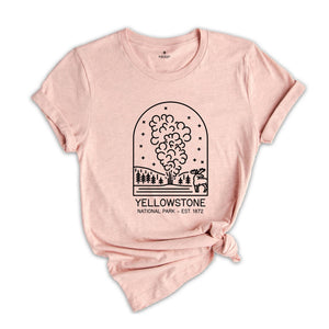 Yellowstone National Park Est.1872 T-shirt, Yellowstone T-shirt, Yellowstone National Park Shirt, Camping Shirt, Nature Lover Tee