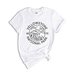 Yellowstone Park Shirt, Yellowstone National Park Shirt, Yellowstone Hiking Shirt, Yellowstone Souvenir, Yellowstone Camping Shirt