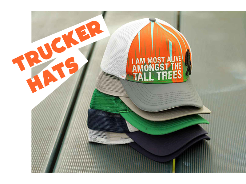 Buy trucker hats on the internet